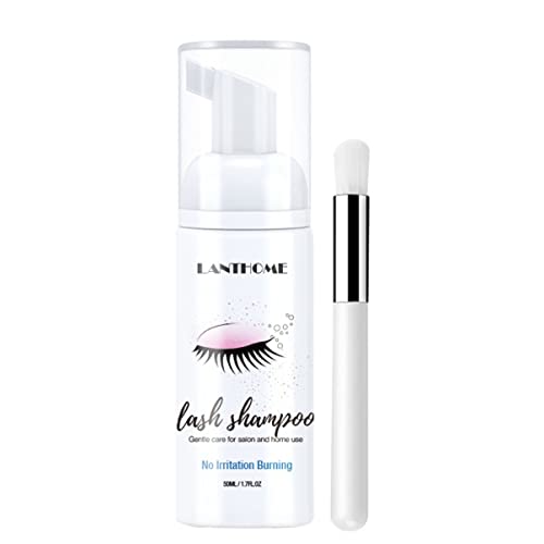 FRCOLOR Shampoo Safe Eyelash Makeup For Cleaner Mascara Extensions Natural Extension Remover Girls Wash Eyelid And Brush Cleanser Lashes Ml With Salon Women Foaming von FRCOLOR