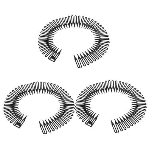 FRCOLOR Sleek Style - Frühlings-haarkamm-set Dehnbares Stirnband Haarwickelhalter Für Frauen & von FRCOLOR