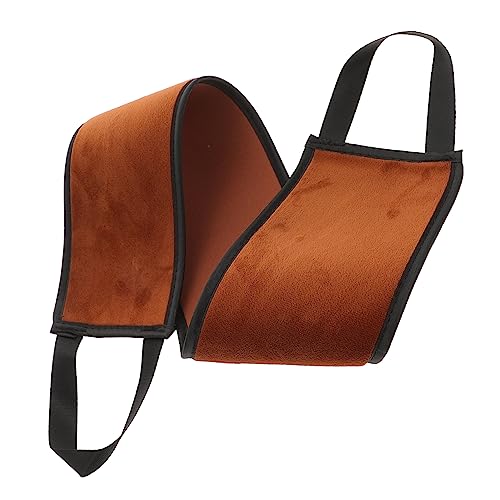 FRCOLOR Sonnenschutz-reibungsband Schrubben Sauber Peeling Selbstbräunungs- Zurück Rückengurt Aus Luffa Bad Handtuch Rückenbräunungsapplikator Reibestreifen Brown von FRCOLOR
