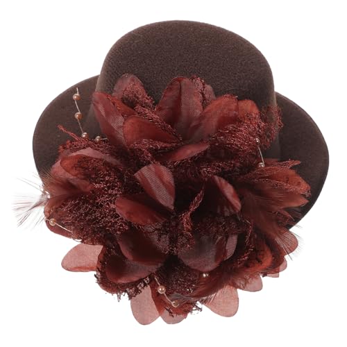 FRCOLOR Spitze Blume Haarspange Haarklammern Hut Haarclip Haarspangen für Frauen Hüte haarschmuck Bobby Pins Haarzubehör Party-Kopfbedeckung Kopfbedeckung aus Spitze Feder FRCOLOR Spitze Blume Haarspange Haarklammern Hut Haarclip Haarspangen für Frauen Hüte haarschmuck Bobby Pins Haarzubehör Party-Kopfbedeckung Kopfbedeckung aus Spitze Feder von FRCOLOR