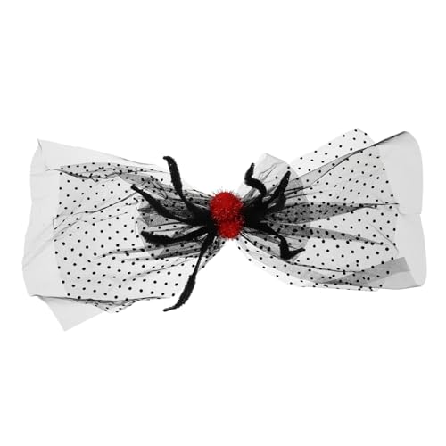 FRCOLOR Spitzen-haarschleifenspangen Gothic-style Für Mädchen Halloween-haarklammern Mit Schleifen-haarschmuck Haarspangen Aus Spitze Für Verschiedene Anlässe von FRCOLOR