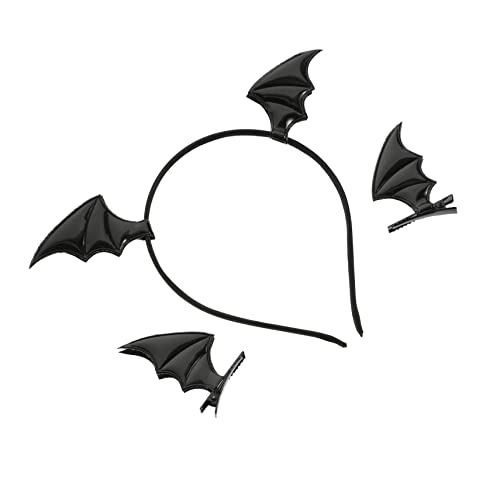 FRCOLOR Stabiles Stirnband Für Halloween Stirnband Mit Clips Dekoratives Party-haarreifen-set Für Erwachsene Jungen Und Mädchen von FRCOLOR