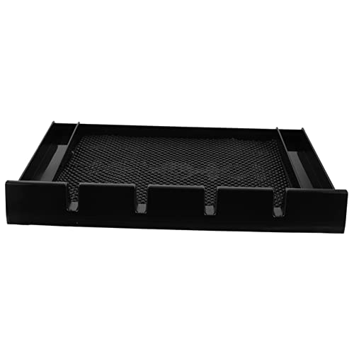 FRCOLOR Ständer Für Haarschneider Haartrocknerständer Rasierer Rollender Schminkkoffer Bart Trimmer Schermaschinen Stand Fön Bartwachstumsset Männer Salon Leiste Hund Black Kieselgel von FRCOLOR
