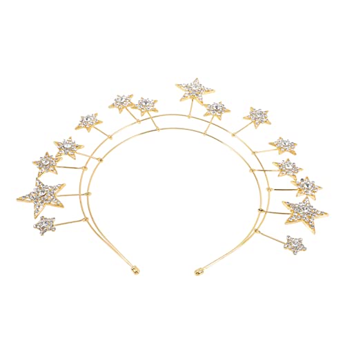 FRCOLOR Kopfschmuck Schimmernde Diamanten Braut Hochzeit Haar Accessoire von FRCOLOR