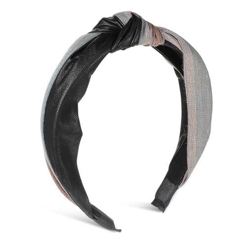FRCOLOR Stirnband Haarband Kopfband Haarschmuck Für Frauen Haarband Zum Waschen Des Gesichts Geknotetes Haarband Frauen Haarband Top Knoten Haarband Tuch von FRCOLOR