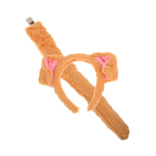 FRCOLOR Stirnband Mit Welpenohren Und Ostermotiv Plüschmaterial Verstellbar Für Junge Mädchen Und Haustier-customes Accessoire Für Ostern Und Partys von FRCOLOR
