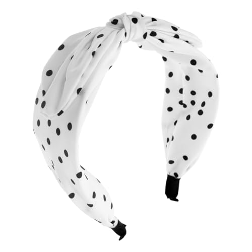 FRCOLOR Bunny Ears Haarband Mit Großer Schleife Süßes Stirnband Für Damen Und Mädchen Waschen Gesichts Für Spa-besuch Für Ostern Und Kostüme Farbe Weiß von FRCOLOR