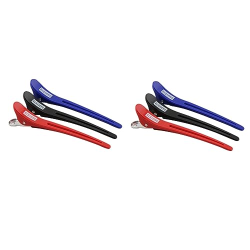 FRCOLOR Stk Schwarze Haarspangen Haarklammern Für Frauen Haarspangen Für Damen Haar Klammern Haarspangen Mit Entenzähnen Haarspangen Mit Entenmaul Fräulein Entenschnabel Clip von FRCOLOR