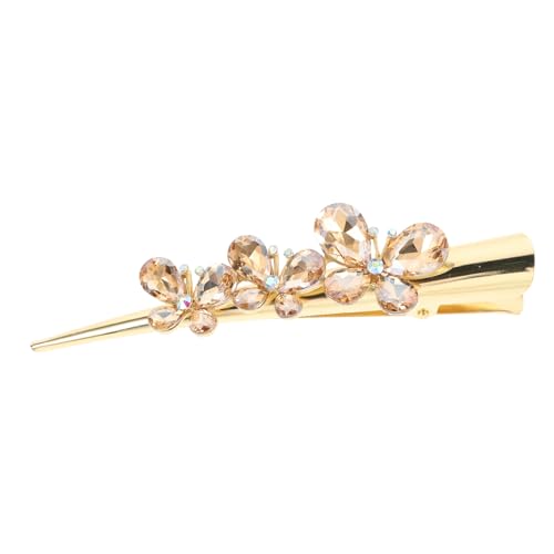 FRCOLOR Elegante Strass Schmetterling Haarnadel Clip Frauen Mädchen Haarspange Dekorative Haarnadel Für Hochzeit Mode von FRCOLOR