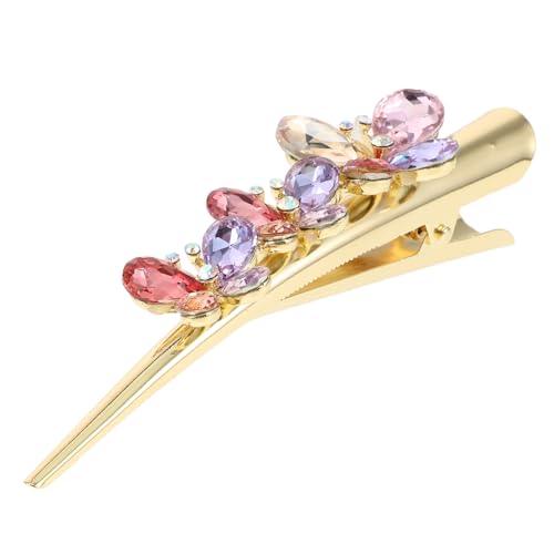 FRCOLOR Strass Haarspange Alligator Haarspange Schmetterling Bling Kristall Haarnadel Kopfbedeckung Haarspange Haarnadel Für Frauen Mädchen Haarschmuck Multi von FRCOLOR