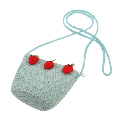 FRCOLOR Stylischer Stroh Umhängetasche Süße Erdbeer Handtasche für Mädchen Handgefertigt für Ausflüge Sommeraktivitäten und Leicht und Tragbar Perfektes für Geburtstage und Besondere FRCOLOR Stylischer Stroh Umhängetasche Süße Erdbeer Handtasche für Mädchen Handgefertigt für Ausflüge Sommeraktivitäten und Leicht und Tragbar Perfektes für Geburtstage und Besondere von FRCOLOR