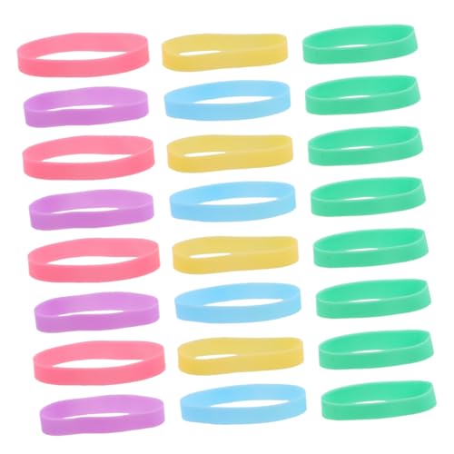 FRCOLOR 5packung Frisurenbänder Bunte Elastische Haarbänder Für Mädchen Und Junge Mädchen Mini-haargummis Aus Gummibändern Haarseile Für Kleinkinder Und Damen Praktische Mit Süßen von FRCOLOR