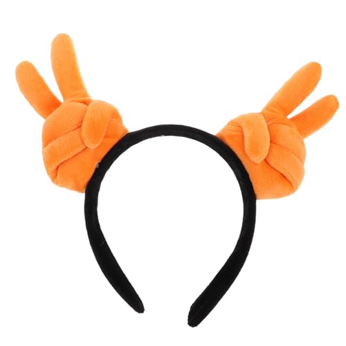 FRCOLOR Gesten-haarband Plüsch-hand-stirnband Für Partys Modische Kopfbedeckung Für Halloween Und Weihnachten von FRCOLOR