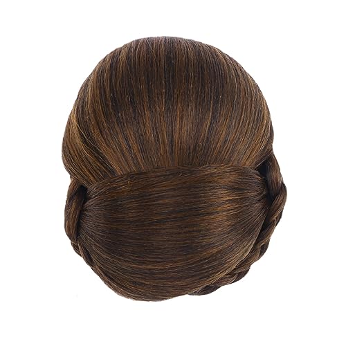 FRCOLOR Haarknoten-perücke Aus Kunstfaser Haarverlängerung Mit Kieferclip Dutt Für Damen Und Mädchen Farbe von FRCOLOR