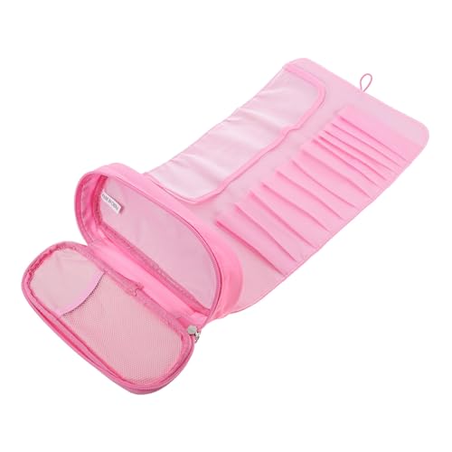FRCOLOR Make-up-pinseltasche Mit Rolldesign Kosmetik-Organizer Für Pinsel Und Werkzeuge Aufbewahrungstasche Für Make-up-zubehör Für Reisen Und Zuhause von FRCOLOR