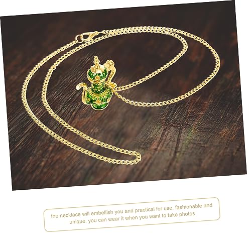 FRCOLOR Teetassen-halskette Mit Pullover-anhänger Für Damen Halskette Mit Anhänger Halskettenschmuck Aus Legierung Für Mädchen von FRCOLOR