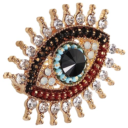 FRCOLOR Teufelsaugen Brosche Dekorative Alloy Brosche für Schals Pullover und Kleidung als für Frauen Freunde und Familie von FRCOLOR