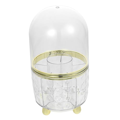 FRCOLOR Textmarker Balsam Highlighter-Make-up Inhaber Geldbörse drehen make up pinsel organizer makeup brush holder abgedeckter Make-up-Pinselhalter Make-up-Organizer Kieselgel Transparent von FRCOLOR