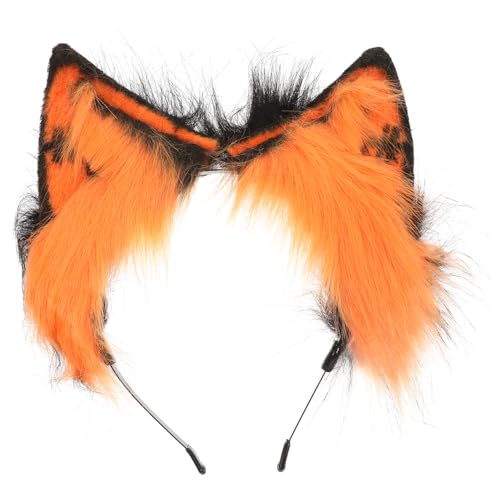 FRCOLOR Plüsch Haarband Mit Tierohren Vielseitiges Cosplay Accessoire Für Damen Für Partys Kostüme Und Freizeitaktivitäten Und Outfit von FRCOLOR