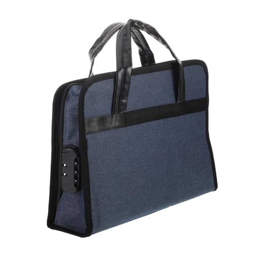 FRCOLOR Tragbare Oxford Dokumententasche für Geschäftsunterlagen Laptop Tragetasche mit Griff für Meetings und Büroeinsatz Organisiert und FRCOLOR Tragbare Oxford Dokumententasche für Geschäftsunterlagen Laptop Tragetasche mit Griff für Meetings und Büroeinsatz Organisiert und von FRCOLOR