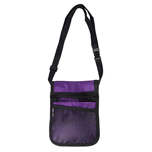FRCOLOR Tragbare Tailentasche Krankenschwester Gürtel Gürteltasche Frauen Taille Beutel Organizer-Tasche für Krankenschwestern Krankenschwestertasche Hüfttasche Pflegetasche Violett von FRCOLOR