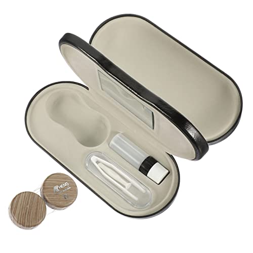 FRCOLOR 1satz Multifunktionales Pu Brillenetui Tragbare Aufbewahrungsbox Für Sonnenbrillen Und Lesebrillen Design Mit Schalen Und Holzmaserungseffekt Für Reisen Und Alltag FRCOLOR 1satz Multifunktionales Pu Brillenetui Tragbare Aufbewahrungsbox Für Sonnenbrillen Und Lesebrillen Design Mit Schalen Und Holzmaserungseffekt Für Reisen Und Alltag von FRCOLOR