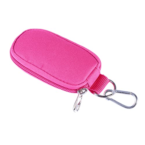 FRCOLOR Flaschentasche Für Ätherische Ölfaschen Tragbare Henkeltasche Mit Reißverschluss Schützt Ölflaschen Transparente Oberfläche Innen Mit Designmaterial von FRCOLOR