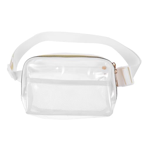 FRCOLOR Transparente Hüfttasche wasserdichte Gürteltasche Für Damen Herren Outdoor Bag Für Sport Freizeit Vielseitig Einsetzbar von FRCOLOR