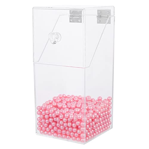 FRCOLOR Transparente Kosmetikpinselbox Mit Perlen Make-up-pinselhalter Aus Robustem Kunststoff Organizer Für Schminkpinsel Eimer Mit Deckel Für Stauraum Schreibtischdekoration Für FRCOLOR Transparente Kosmetikpinselbox Mit Perlen Make-up-pinselhalter Aus Robustem Kunststoff Organizer Für Schminkpinsel Eimer Mit Deckel Für Stauraum Schreibtischdekoration Für von FRCOLOR