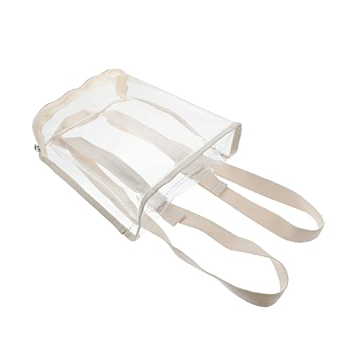 FRCOLOR Transparenter PVC Kinderrucksack Leicht Und Tragbar Strandtasche Für Junge Mädchen Spielzeugtasche Für Junge Mädchen Mit Moderatem Fassungsvermögen Für Täglichen Gebrauch von FRCOLOR