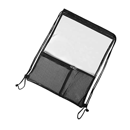 FRCOLOR Transparenter Rucksack Mit Kordelzug Multifunktionaler Sportbeutel Aus Hochwertigen Materialien Für Aufbewahrung Und Schutz Geeignet Für Indoor Und Outdoor Nutzung von FRCOLOR