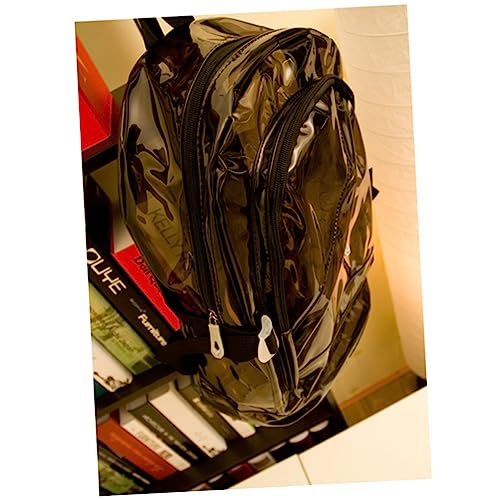 FRCOLOR Transparenter Schulrucksack Für Damen Verstellbare Schultergurte Leichtes Design Für Schule Und Freizeit Kawaii Rucksack Für Mädchen von FRCOLOR