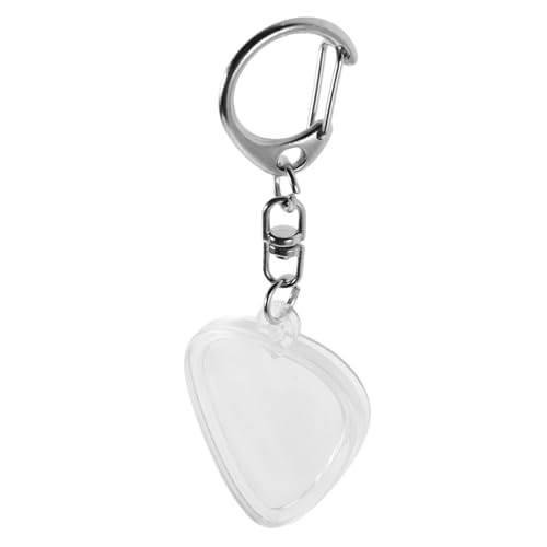 FRCOLOR Transparentes Gitarren Plektrum Etui mit Herz Schlüsselanhänger Tragbarer Pick Storage Organizer für Gitarrenspieler Klare Aufbewahrungsbox für Einfache Sichtbarkeit und Schnellen FRCOLOR Transparentes Gitarren Plektrum Etui mit Herz Schlüsselanhänger Tragbarer Pick Storage Organizer für Gitarrenspieler Klare Aufbewahrungsbox für Einfache Sichtbarkeit und Schnellen von FRCOLOR