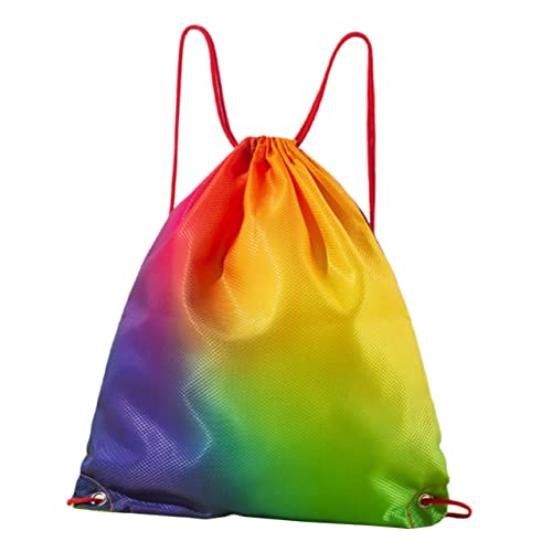 FRCOLOR Trocken-nass-trennungs Rucksack Für Junge Mädchen Wasserdichter Kordelzug-Rucksack Für Schwimmsachen Gymnastik Und Schule Robuster Leichter Sportbeutel Mit Separatem Fach Für Nasse von FRCOLOR