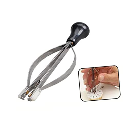 FRCOLOR Uhrzeigerentferner Werkzeug Aus Hartplastik Und Legierung Zum Entfernen Demontieren Von Zeigern Mit Faserspitzen Zifferblatt Schützen Mittlerer Kolben Für Feste Halterung Passend f von FRCOLOR