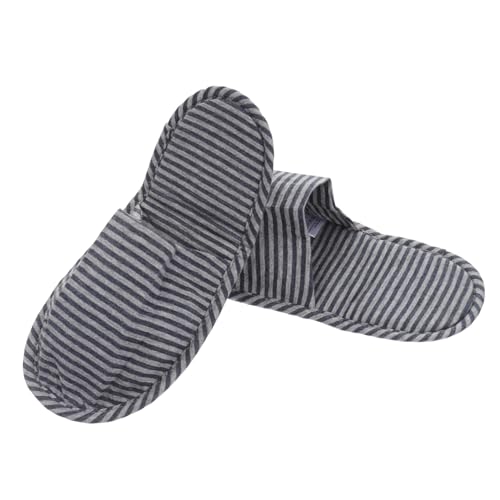 FRCOLOR Ultraleichte Faltbare Travel Slippers Damen mit Druckentlastung Waschbar Inklusive Praktischem Beutel Platzsparende Bequeme Hausschuhe für Hotel und Indoor Bereich von FRCOLOR