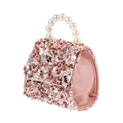 FRCOLOR Umhängetasche mit Schimmernden Pailletten Modisch und Leicht Multifunktional Geeignet für Mädchen als Geschenk für Unterwegs Praktische Kleine Crossbody Tasche von FRCOLOR