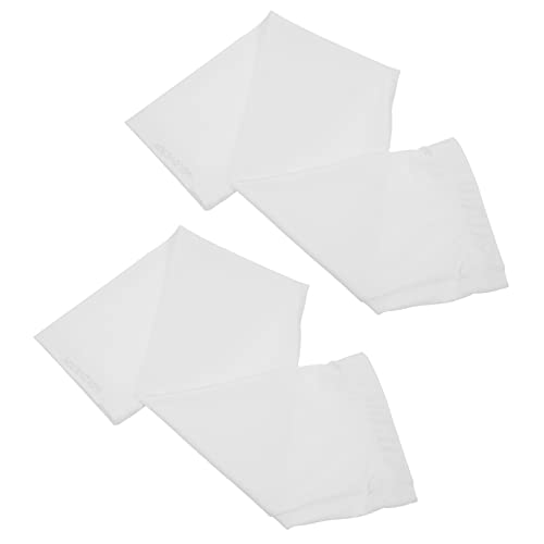 FRCOLOR Uv-schutz Ärmlinge Für Erwachsene Atmungsaktive Elastische Armstulpen Für Sommeraktivitäten Wie Basketball Joggen Wandern Radfahren Weiß s von FRCOLOR