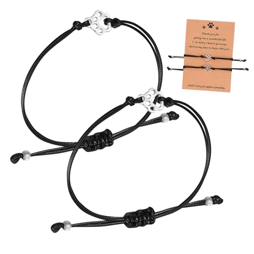 FRCOLOR Verstellbares Freundschaftsarmband Geflochtenes Seilarmband Handgefertigt Langlebig Für Teenager Männer Frauen von FRCOLOR