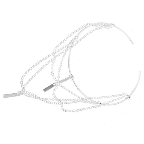 FRCOLOR Verstellbares Metall Armreif Armband Damen Offenes Oberarm Schmuck Leichtes Langlebiges Design für Hochzeit Geburtstag Alltag Vielseitiges Modisches Accessoire in Silber von FRCOLOR