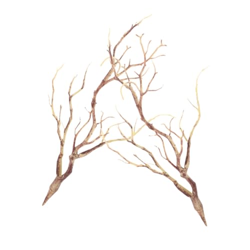 FRCOLOR Vielseitige Hexengeweih-zweigstiele 2 Stück Künstliche Getrocknete Äste Für Vasen Bastelarbeiten Halloween Weihnachtsdekoration von FRCOLOR