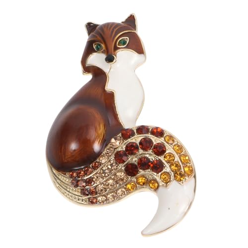 FRCOLOR Vintage Broche Metallclip Kleidung Schmuck Brustnadel Retro Brosche Für Taschen Rucksäcke Hüte Schals Elegante Geschenkidee Für Valentinstag Jahrestag Weihnachten von FRCOLOR