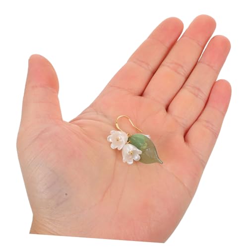 FRCOLOR Fransenohrringe Für Damen Lilienblüten-design Blumenquasten-ohrhänger Vintage-ohrringe Mit Langem Und Quaste Ohrhänger Für Frauen Und Braut Statement-schmuck Für Partys Und von FRCOLOR