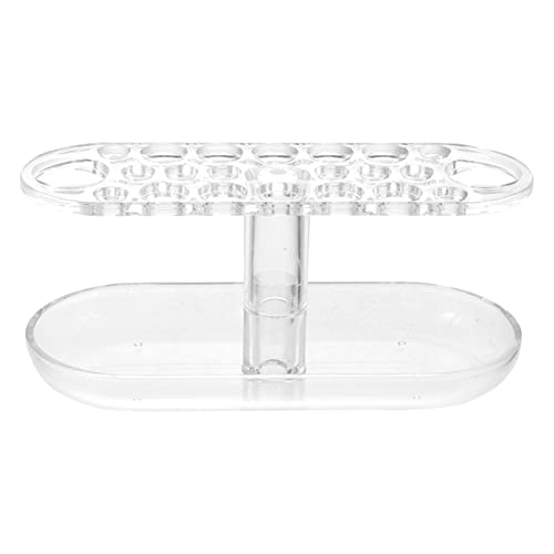 FRCOLOR Augenbrauenstift Transparentes Make-up Pinsel Organizer Mit Mehreren Fächern Für Kosmetik Für Schminktische Und Badezimmer von FRCOLOR