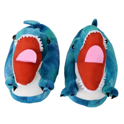 FRCOLOR Warme Weiche Indoor Hausschuhe mit Cartoon Rutschfest Flache Absätze für Damen und Herren Herbst Winter Komfortabel und Atmungsaktiv von FRCOLOR