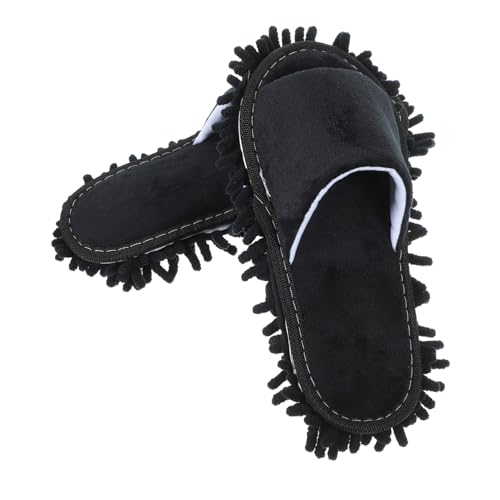 FRCOLOR Waschbare Mop Hausschuhe Damen mit Rutsch Sohle Offene Zehen Mikrofaser Bodenreinigung Pantoffeln Winter Wiederverwendbare Wischmopp Schuhe für Haus und Büro FRCOLOR Waschbare Mop Hausschuhe Damen mit Rutsch Sohle Offene Zehen Mikrofaser Bodenreinigung Pantoffeln Winter Wiederverwendbare Wischmopp Schuhe für Haus und Büro von FRCOLOR