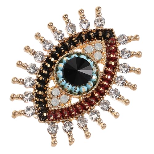 FRCOLOR Wasserdichte Brosche Evil Eye für Frauen Schmuckdekoration für Schals und Kleidung als zu Besonderen Anlässen von FRCOLOR