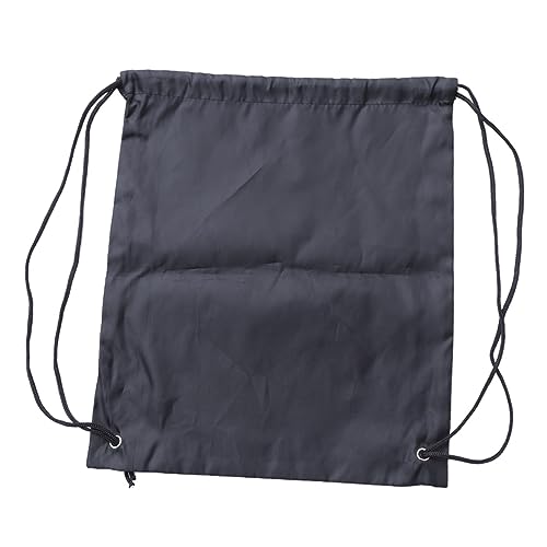 FRCOLOR Wasserdichter Rucksack Aus Aufbewahrungstasche Mit Kordelzug Für Outdoor-Sport Reisen Wandern Schwimmen Schwarz Großes Fassungsvermögen Für Make-up Bücher Snacks Wasserflaschen Und von FRCOLOR