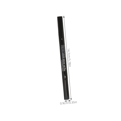 FRCOLOR Wasserfester Dual ended Augenbrauenstift mit Micro gabelspitze und Liquid Eyebrow Pencil Schweißresistent Natürlicher Wildbrauen look Sanftes Hautfreundliches Make up für Frauen von FRCOLOR