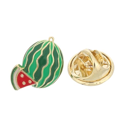 FRCOLOR Wassermelonen-anstecker Neuartige Cartoon-kleidernadel Süße Sommer-emaille-brosche Obst-anstecker Für Rucksäcke Und Kragen Verspieltes Kreativ-accessoire von FRCOLOR